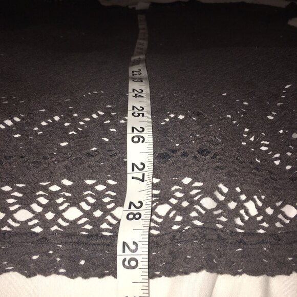 Resorts Plus coverup Womens M army green open thin knit shirt mini dress Beachy - Picture 5 of 5